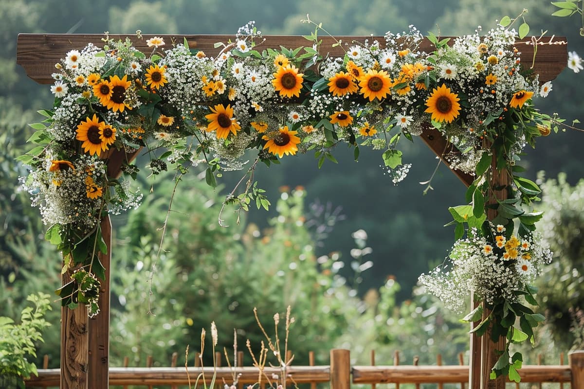 Rustic Wedding Arch