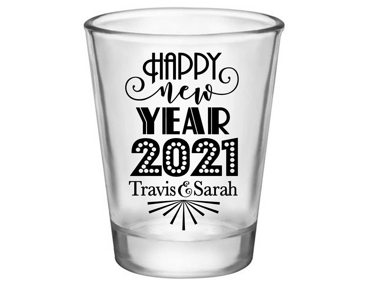 Clear Or Frosted New Year S Wedding Shot Glasses Custom Wedding Favors New Year S Eve Gifts Personalized Shot Glasses Happy New Year 1a Party Supplies Party Favors Games Deshpandefoundationindia Org