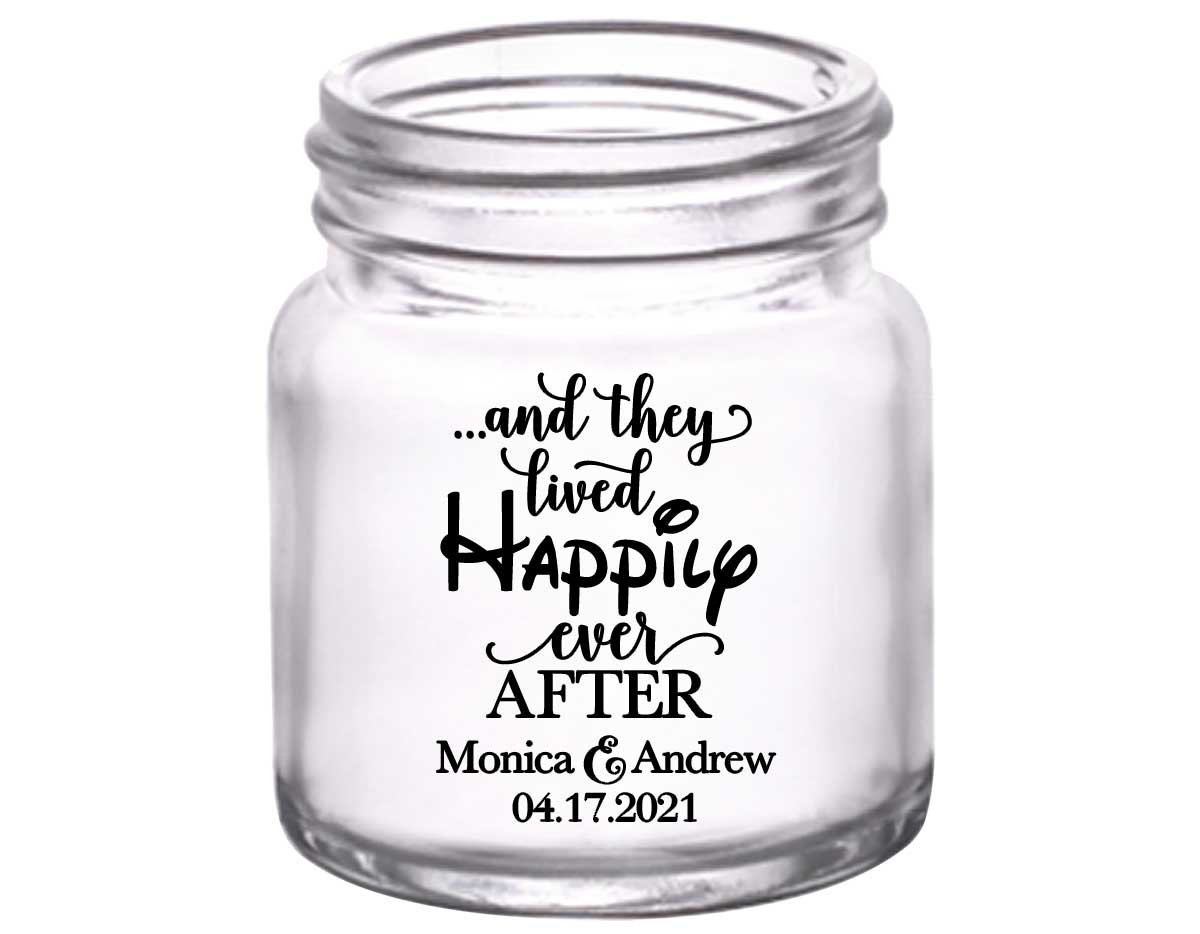 Personalised and They Lived Happily Ever After Wedding Gift